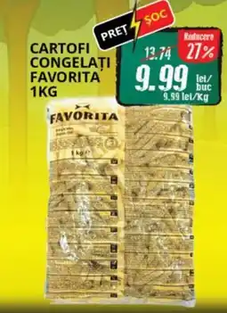 Diana Supermarket Cartofi congelați favorita Ofertă
