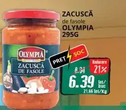 Diana Supermarket Zacuscă de fasole OLYMPIA Ofertă
