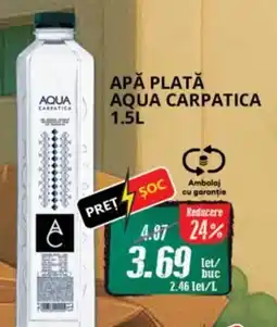 Diana Supermarket Apă plată AQUA CARPATICA Ofertă