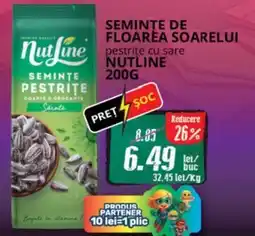 Diana Supermarket Seminte de floarea soarelui pestrite cu sare NUTLINE Ofertă