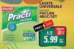 Diana Supermarket Lavete universale viscose PACLAN Ofertă