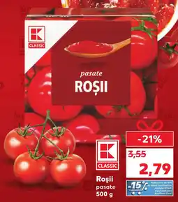 Kaufland Roşii pasate Ofertă