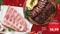 Kaufland Coaste de porc Ofertă