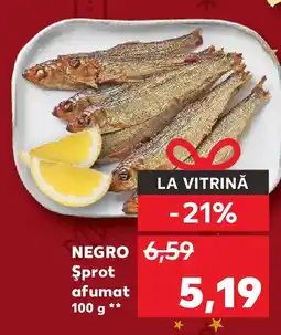 Kaufland NEGRO Şprot afumat Ofertă