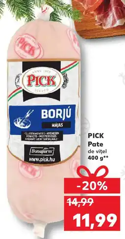 Kaufland PICK Pate de viţel Ofertă