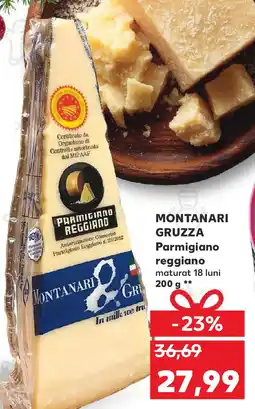 Kaufland MONTANARI GRUZZA Parmigiano reggiano Ofertă