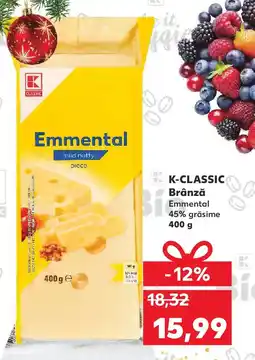 Kaufland K-CLASSIC Brânză Ofertă
