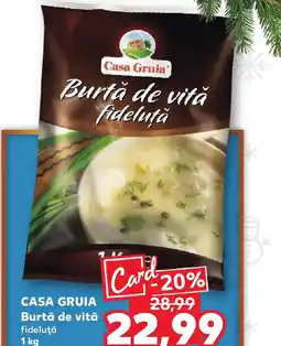 Kaufland CASA GRUIA Burtă de vită Ofertă