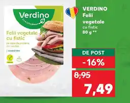 Kaufland VERDINO Felii vegetale cu fistic Ofertă