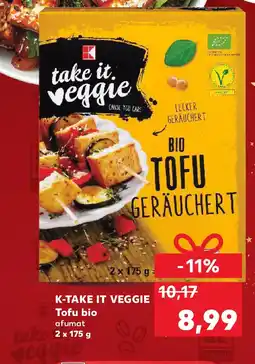 Kaufland K-TAKE IT VEGGIE Tofu bio Ofertă