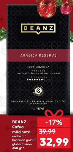 Kaufland BEANZ Cafea măcinată Ofertă