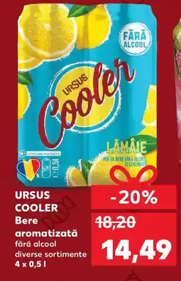 Kaufland URSUS COOLER Bere aromatizată Ofertă