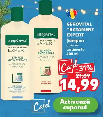 Kaufland GEROVITAL TRATAMENT EXPERT Şampon Ofertă