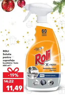 Kaufland ROLI Solutie pentru suprafeţe bucătărie / baie Ofertă