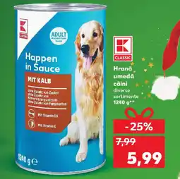 Kaufland Hrană umedă câini Ofertă