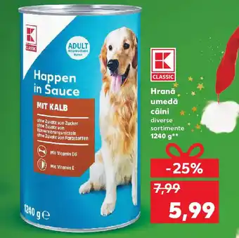 Kaufland Hrană umedă câini Ofertă