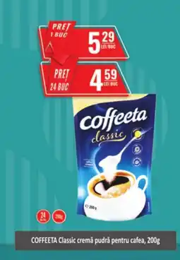 CBA COFFEETA Classic cremă pudră pentru cafea Ofertă