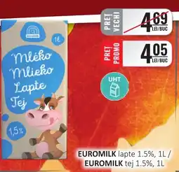 CBA EUROMILK lapte 1.5% Ofertă