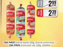 CBA CBA PIROS brânză topită Ofertă