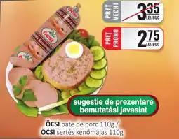 CBA ÖCSI pate de porc Ofertă