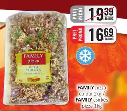 CBA FAMILY pizza cu pui Ofertă