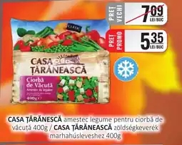 CBA CASA ȚĂRĂNESCĂ amestec legume pentru ciorbă de văcuţă Ofertă