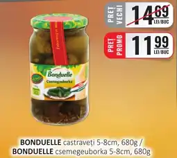 CBA BONDUELLE castraveţi 5-8cm Ofertă