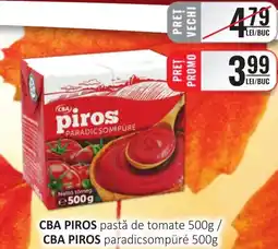 CBA CBA PIROS pastă de tomate Ofertă