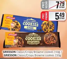 CBA GRIESSON Classic/Crispy Brownie cookies Ofertă