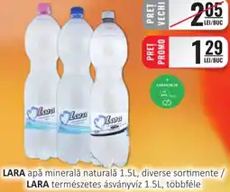 CBA LARA apă minerală naturală Ofertă