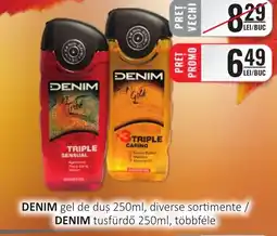 CBA DENIM gel de duş Ofertă