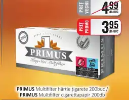 CBA PRIMUS Multifilter hârtie țigarete Ofertă