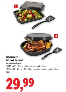 Lidl SilvercrestⓇ Set tavă de copt Ofertă