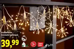 Lidl Livarno home Instalație luminoasă Ofertă