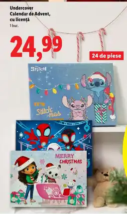 Lidl Undercover Calendar de Advent, cu licenţă Ofertă