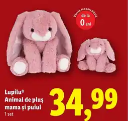 Lidl Lupilu® Animal de plus mama şi puiul Ofertă