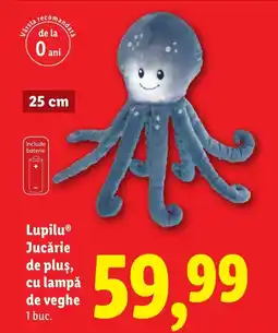 Lidl Lupilu® Jucărie de plus, cu lampǎ de veghe Ofertă