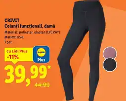 Lidl CRIVIT Colanți funcționali, damă Ofertă