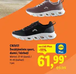 Lidl CRIVIT Încălțăminte sport, damă / bărbați Ofertă