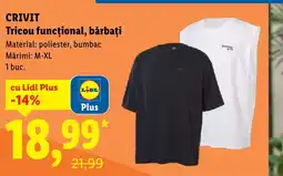 Lidl CRIVIT Tricou funcțional, bărbați Ofertă