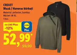 Lidl CRIVIT Bluzǎ / Hanorac bărbați Ofertă