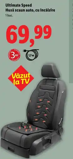 Lidl Ultimate Speed Husǎ scaun auto, cu încălzire Ofertă