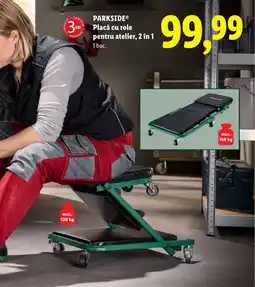 Lidl PARKSIDE® Placă cu role pentru atelier, 2 în 1 Ofertă