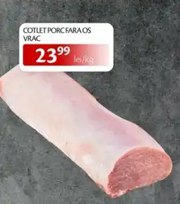 Unicarm Cotlet porc fara os vrac Ofertă