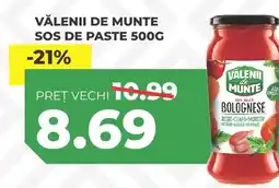 Simos Vălenii de munte sos de paste Ofertă
