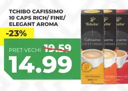 Simos Tchibo cafissimo 10 caps rich/ fine/ elegant aroma Ofertă