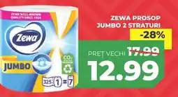 Simos Zewa prosop jumbo 2 straturi Ofertă