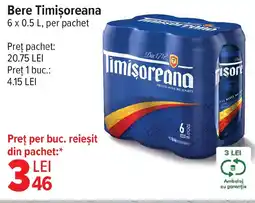 Carrefour Bere Timişoreana Ofertă