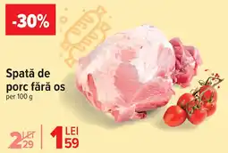 Carrefour Spată de porc fără os Ofertă
