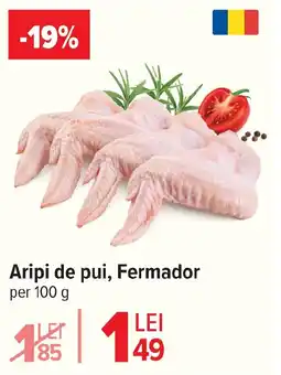 Carrefour Aripi de pui, Fermador Ofertă